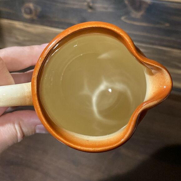 Franciscan Country Craft Russet Brown Creamer Pitcher Carafe Dish - Picture 3 of 7